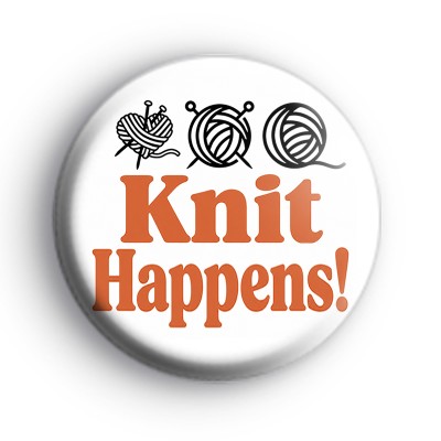 Knit Happens Badge
