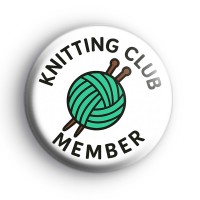 Knitting Club Member Badge