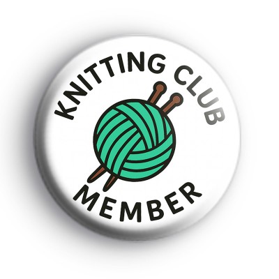 Knitting Club Member Badge