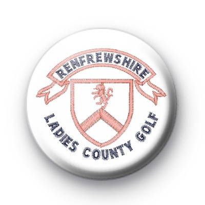 Renfrewshire Ladies County Golf badge