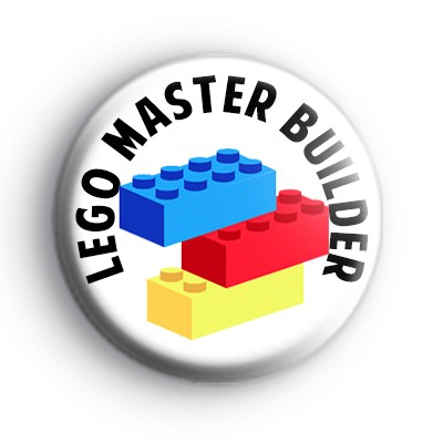 LEGO Brick Master Builder Badge