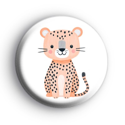 Leopard Big Cat Badge