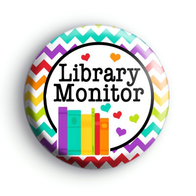 Library Monitor Badge