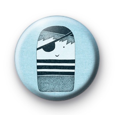 Little Thumb Pirate Boy Badge