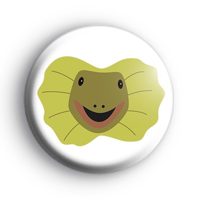 Lizard Face Badge