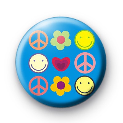 Peace and Smiles Badges