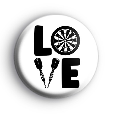 Love Darts Badge