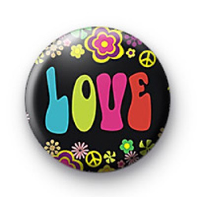 Hippie Love Badge