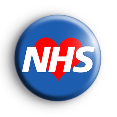 Love Your NHS Logo Badge