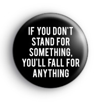 Malcolm X Political Quote Badge