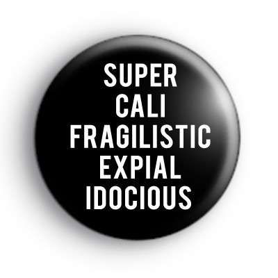 Mary Poppins Quote Badge