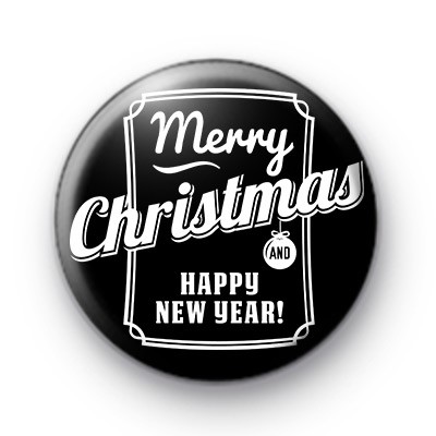 Merry Christmas & Happy New Year Badge