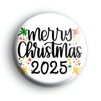 Festive Merry Christmas 2025 Badge