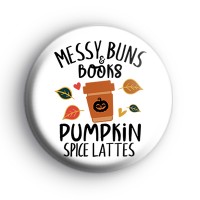 Messy Buns Books and Pumpkin Spice Lattes Badge