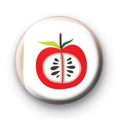 Modern Apple Fruit Badge
