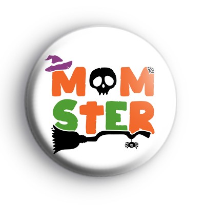 Momster Monster Halloween Badge