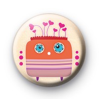Monster Love Hair Button Badges