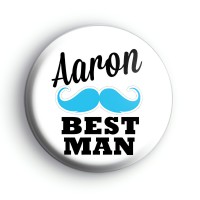 Custom Wedding Guest Moustache Badge