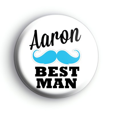 Custom Wedding Guest Moustache Badge