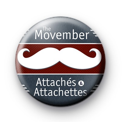 Movember Attaches 2014 badge