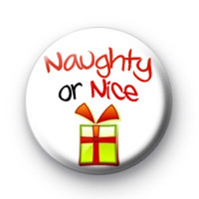 Naughty or Nice badges