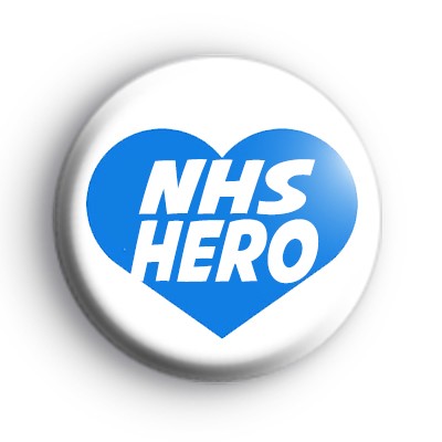 NHS Hero Heart Badge