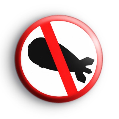 No Bombs Anti War Badge