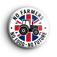 Protect British Farmers Badge Button Badges