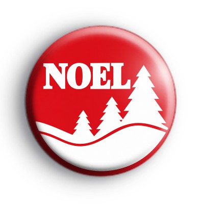 Noel Button Badge