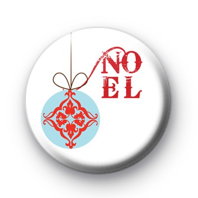 Noel Christmas Bauble Badges
