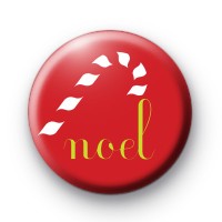 Noel Candy Cane Badges