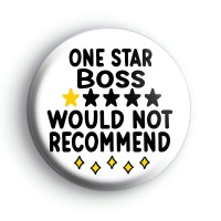 One Star Boss Badge