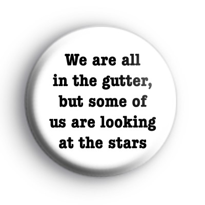 Oscar Wilde Quote Badge