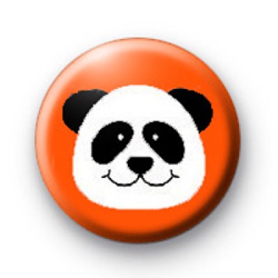Panda Badge Orange