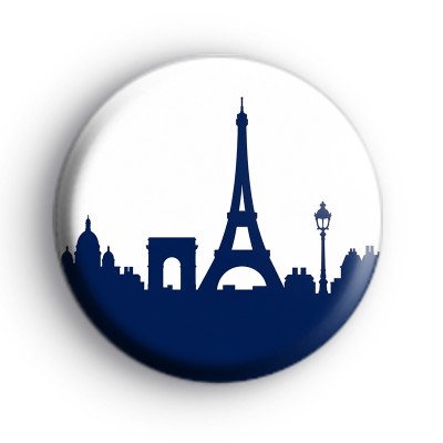 Paris Skyline Badge