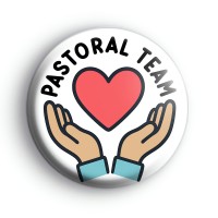 Pastoral Team Hands Button Badge Button Badges