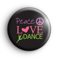 Peace Love Dance 2 Badge