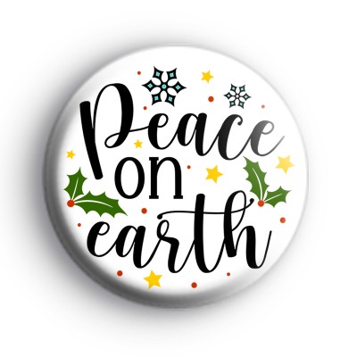 Peace On Earth Badge