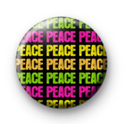 Colourful Peace Galore Badge
