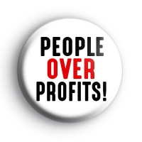 People Over Profits Badge