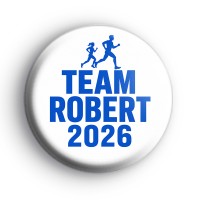 Runner Support Personalised Badge Button Badges