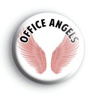 Office Angels Pink Wings Badge