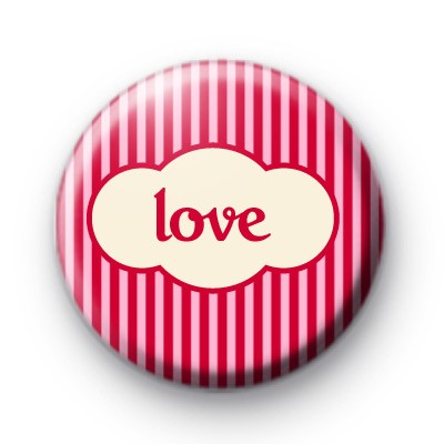 Pinky Love Button Badge