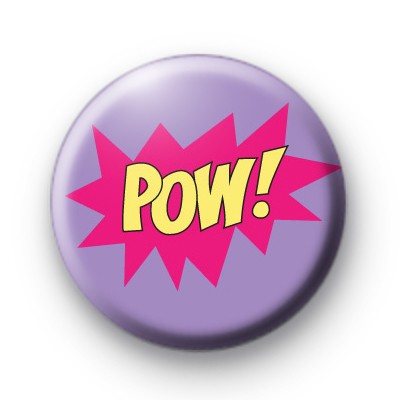 Pink POW Badge