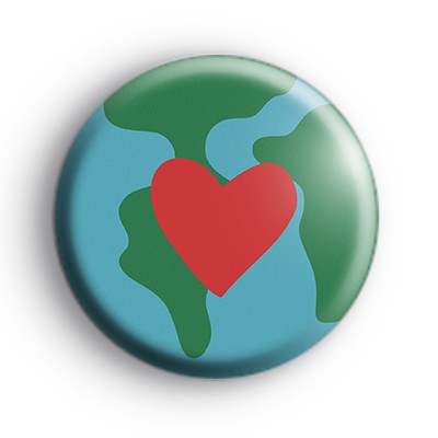 Planet Earth Day Love Badge