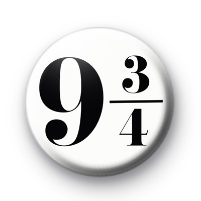Platform 9 3/4 Badge