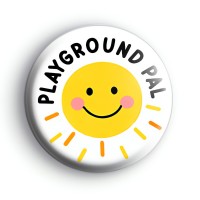 Playground Pal Sunshine Badge Button Badges