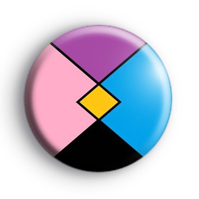 Pocket Gender Pride Flag Badge