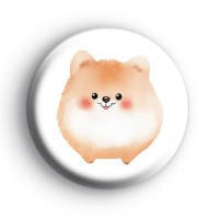 Pomeranian Puppy Dog Badge