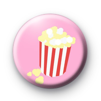 Popcorn button badge